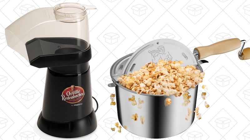 Presto Air Popper, $16 | Great Northern Stovetop Popper, $18